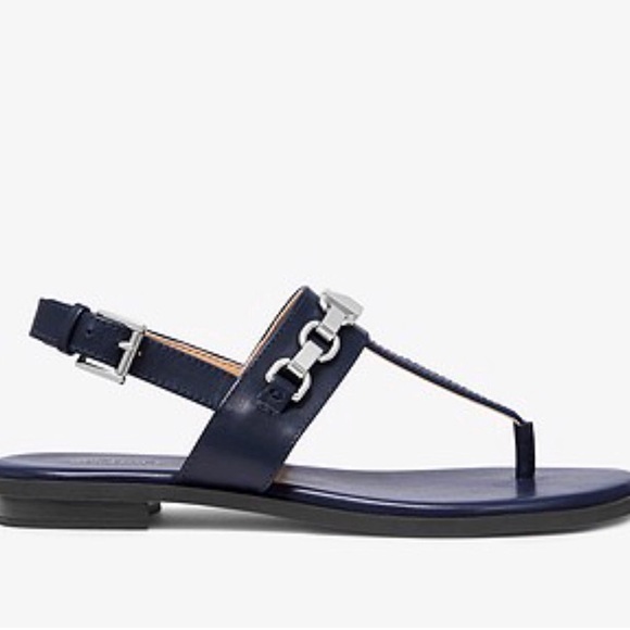 New! MICHAEL KORS Leather Sandals - Picture 8 of 8
